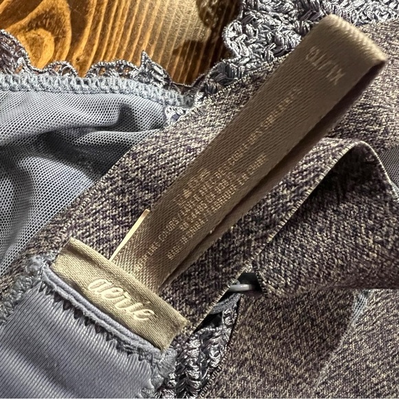 Aerie Blue Lace Criss Cross Bralette - Picture 4 of 4